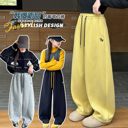 哈比特&哈比特&2772款春秋款小马弯刀裤