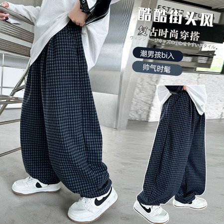 小萨贝贝&小萨贝贝&KZ263230男童裤子春秋款