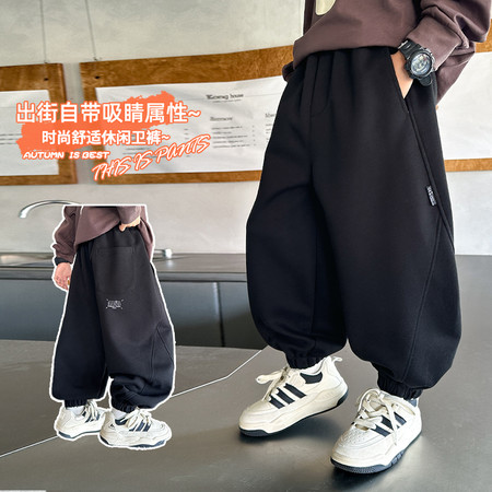 小萨贝贝&小萨贝贝&KZ255235男童冬装裤子