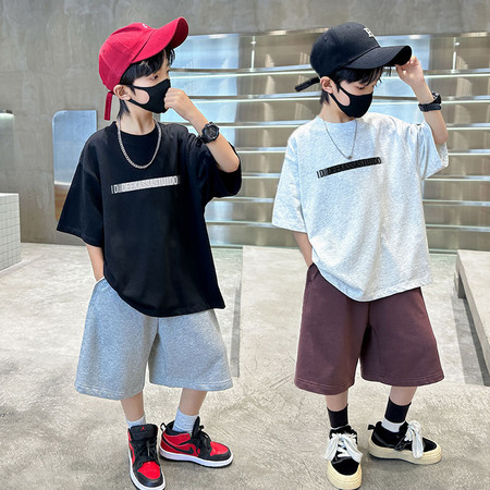 小萨贝贝&小萨贝贝&TX252106男童短袖T恤