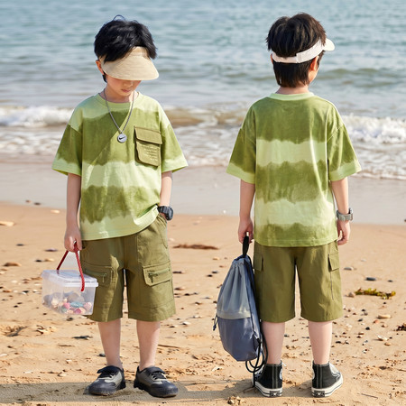 小萨贝贝&小萨贝贝&TZ232062套装大童图