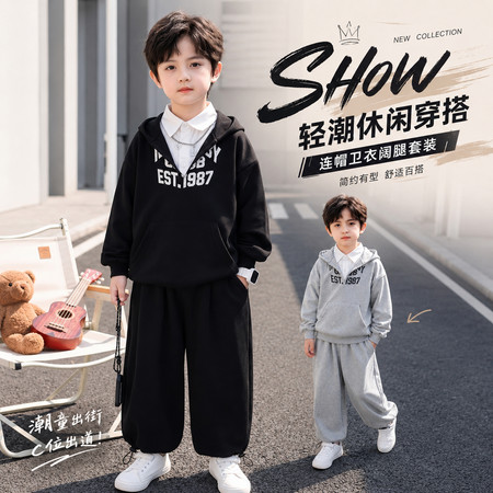 童话城堡&童话城堡&QT-2612帽子假两件套装