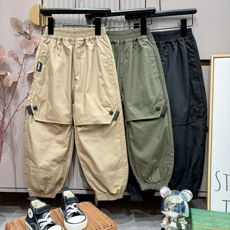 松鼠小客&c771春夏款高品质工装裤