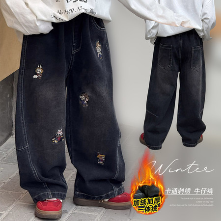 傲傲家&傲傲家&拉布布牛仔裤