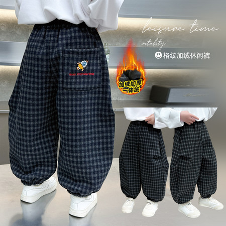 傲傲家&傲傲家&格子裤子