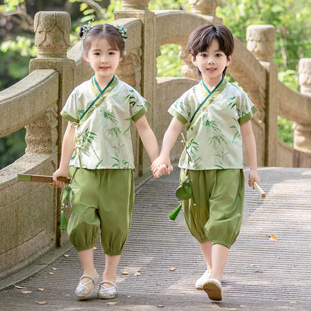 织汉唐&织汉唐&D005款国风竹影汉服