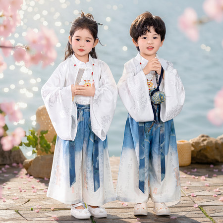 织汉唐&织汉唐&C8870广袖国学服朗诵服-秋款