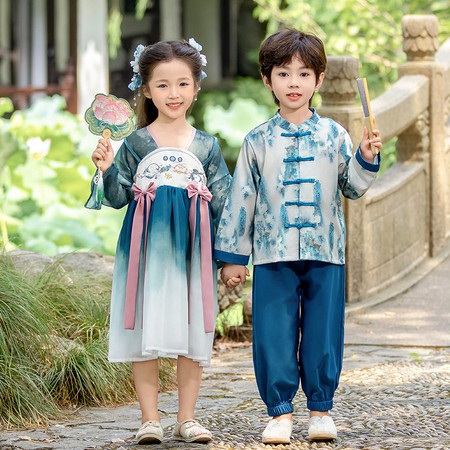 橙子家（原吉米潮童）&橙子家（原吉米潮童）&烟雨江南长袖