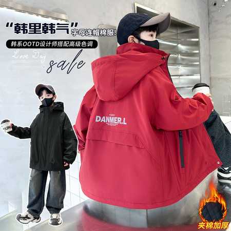 杰瑞奥服饰&杰瑞奥服饰&XC106-纯色派克二棉外套