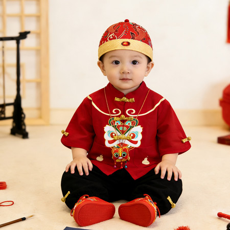 萌彦蓓儿&萌彦蓓儿&周岁服-萌虎