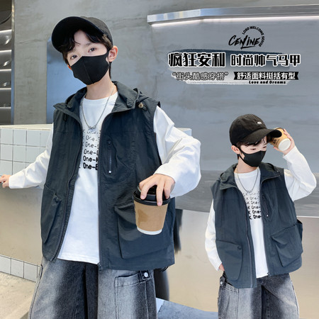 张杨果儿&张杨果儿&670款连帽马甲