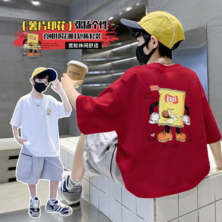 小蚂蚁服饰&小蚂蚁服饰&6052款T恤套装