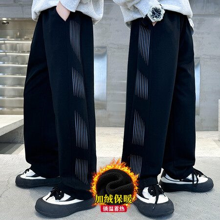 炫裤&炫裤&109款爪子一体加绒休闲裤