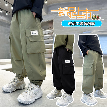 兄弟国际&兄弟国际&523贴标工装裤