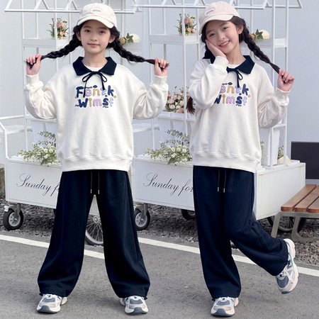 潮衣汇&潮衣汇&26887款罗纹领套装