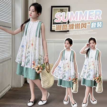 妍府YANFU&妍府YANFU&25150花朵连衣裙-48