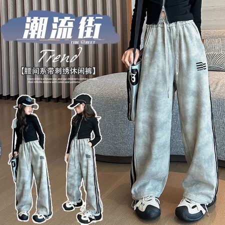 欢喜家&欢喜家&K979拉条卫裤
