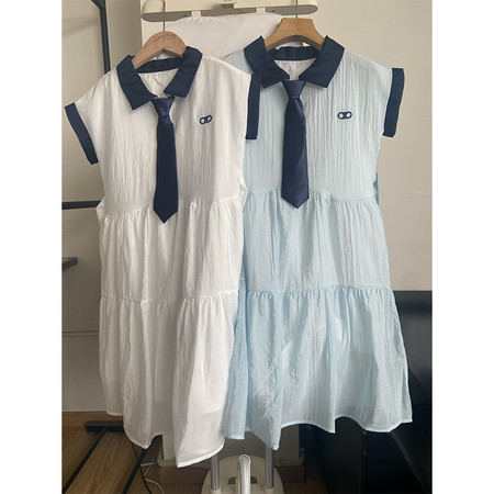 青柠小铺&青柠小铺&Q26256学院风连衣裙