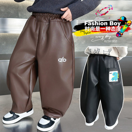 馨瑶贝贝童装&馨瑶贝贝童装&后袋恐龙皮裤