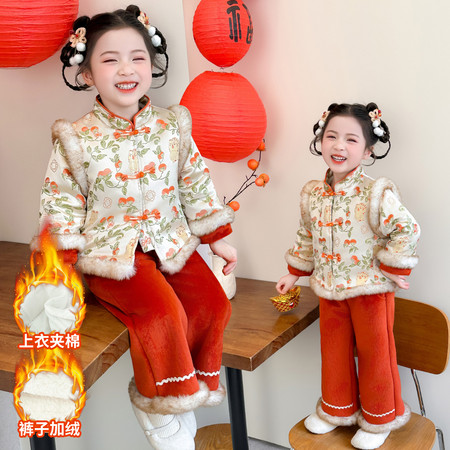 语妮童布&语妮童布&柿柿如意年服套装