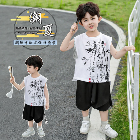 未来星服饰有限公司&未来星服饰有限公司&模特竹子款国风套装