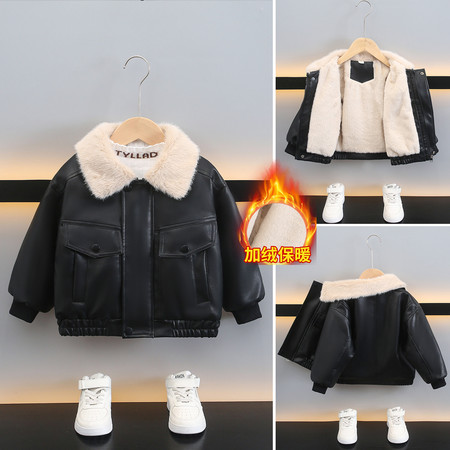 未来星服饰有限公司&未来星服饰有限公司&挂拍加绒皮衣