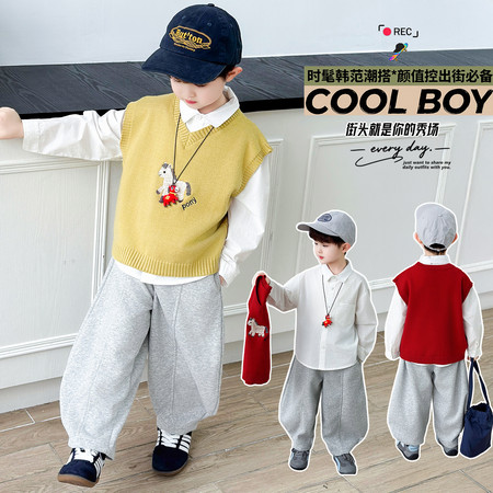 未来星服饰有限公司&未来星服饰有限公司&衬衣马甲三件套