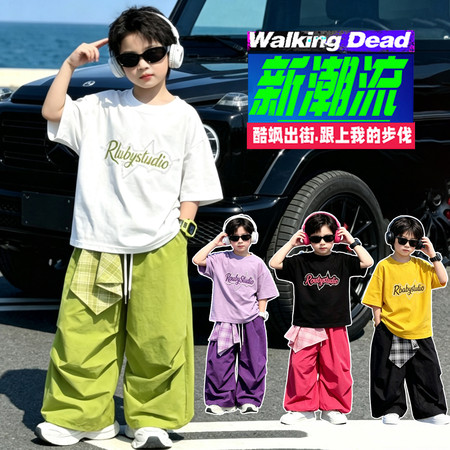未来星服饰有限公司&未来星服饰有限公司&四色珍珠T恤套装1