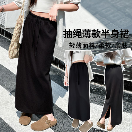 霖霖日记童装&霖霖日记童装&抽绳爆款半身裙