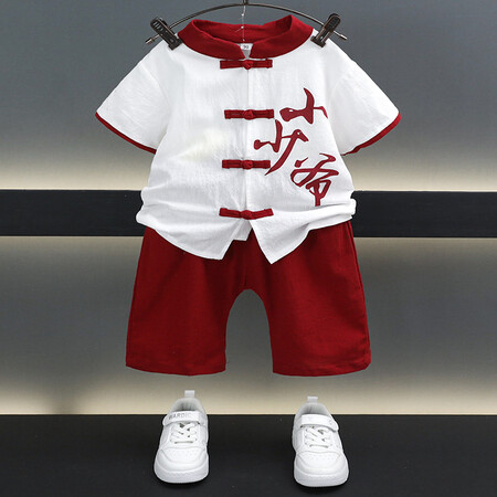 奕辰宝贝&奕辰宝贝&小少爷短袖套装