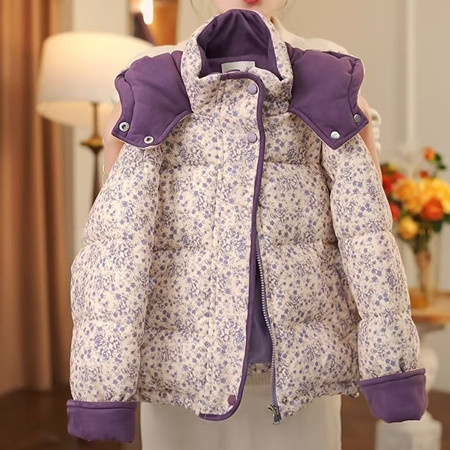 玲珑宝贝（原开心派）&玲珑宝贝（原开心派）&2580款女童碎花棉衣