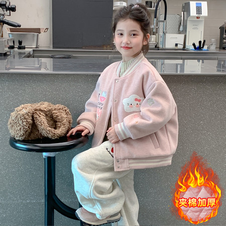 三毛网供&三毛网供&251626猫咪棒球服外套