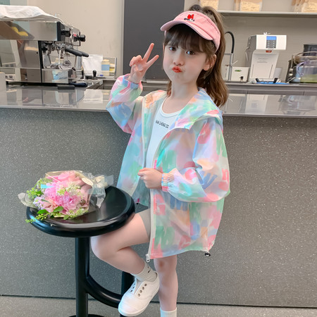 三毛网供&三毛网供&240908彩色字母防晒衣