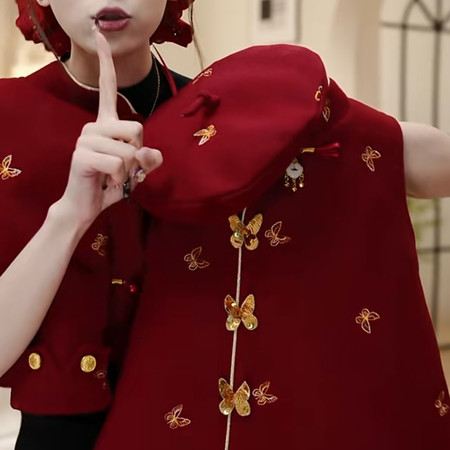 盼盼熊（原萌宝童心）&盼盼熊（原萌宝童心）&旗袍年服两件套