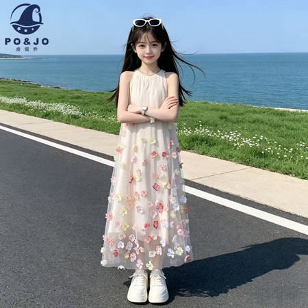 青苗贝贝&青苗贝贝&2608满绣连衣裙