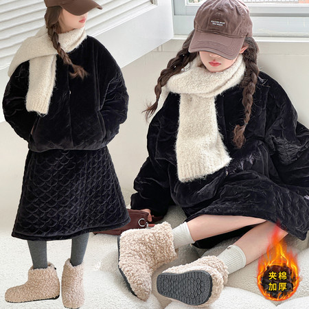 摩卡公主&摩卡公主&5460银绒棉加厚套装