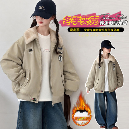 摩卡公主&摩卡公主&摩卡公主MK3122夹棉加厚夹克服