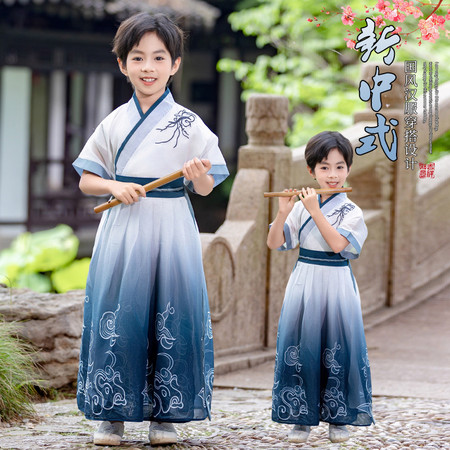 糯米丸子&糯米丸子&儿童刺绣汉服