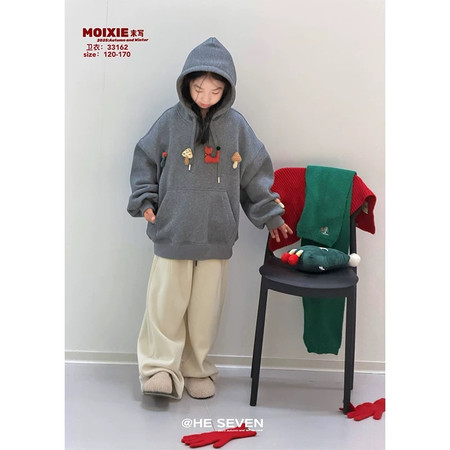 琪乐家&琪乐家&8857连帽卫衣