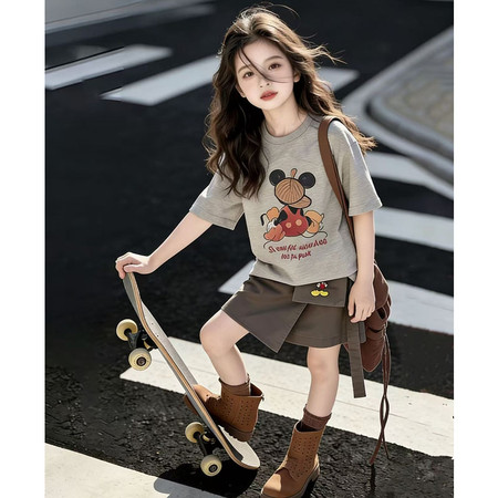 甜心西柚&甜心西柚&2026款米奇短袖裤裙套装