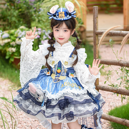 清秀娃娃&清秀娃娃&6652朱迪兔子春秋四季款洛丽塔公主裙