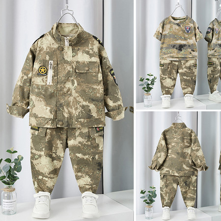 哈唯嘉&哈唯嘉&TZ167-沙漠迷彩外套三件套-