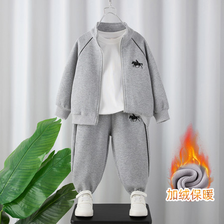 哈唯嘉&哈唯嘉&TZ25609-绣马套装-灰色2-