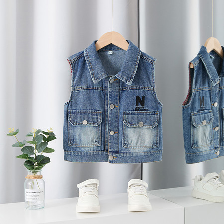 哈唯嘉&哈唯嘉&MJ25118-数字N5牛仔马甲