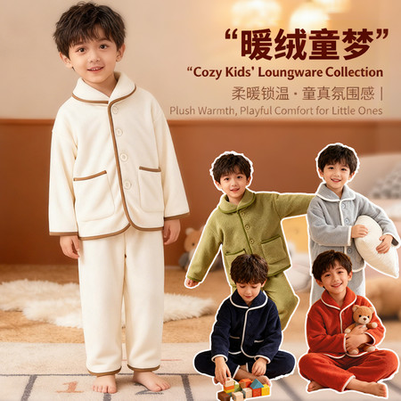 哈唯嘉&哈唯嘉&TZ25114-双面绒睡衣2