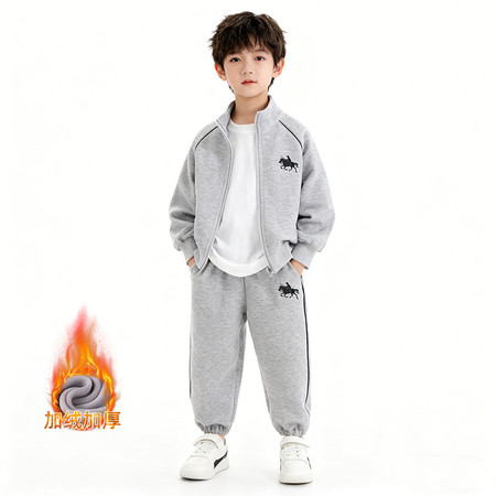 哈唯嘉&哈唯嘉&TZ25609-绣马套装-灰色-