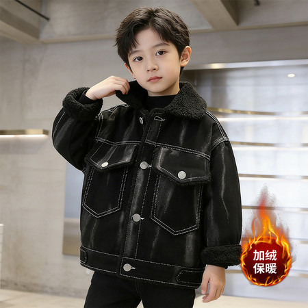 哈唯嘉&哈唯嘉&WT153-黑牛仔扎染外套-