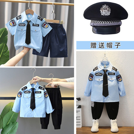 哈唯嘉&哈唯嘉&TZ002--警察服长袖套装--送领带