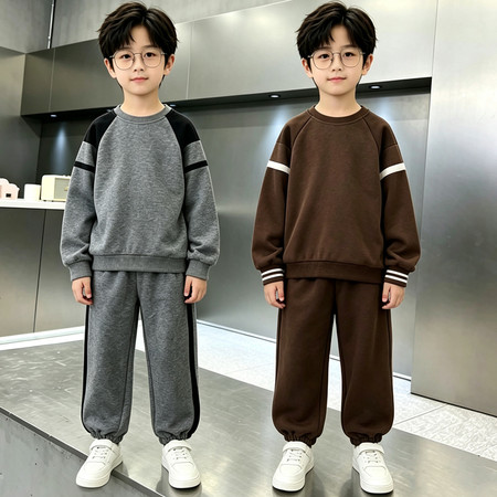 哈唯嘉&哈唯嘉&TZ25746袖子白条黑条套装