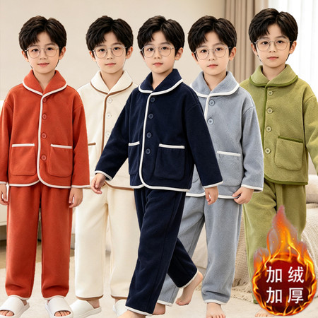 哈唯嘉&哈唯嘉&TZ25114-双面绒睡衣-